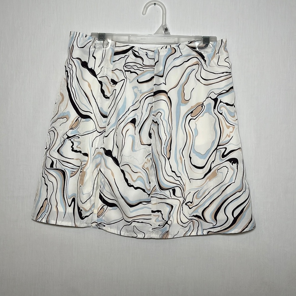 Marble mini skirt NWT